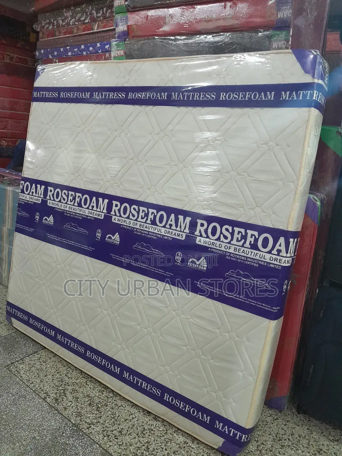 Rosefoam Deluxe Quilted Mattress