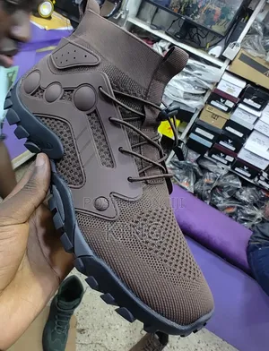 Classic Brown Boot Sneakers