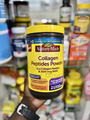 Nature Made Collagen Peptides Powder 2500mcg Biotin