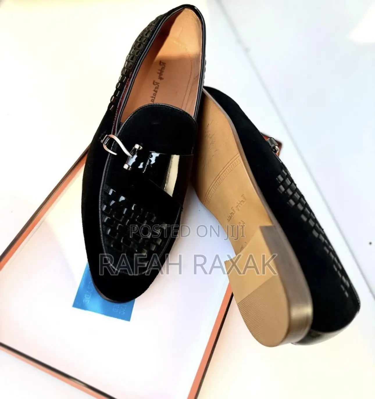 Original Luxurious Robby Rosata Suede Loafers