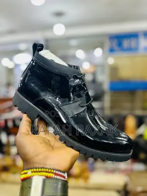 Original Clarks Gentle Premium Patent Shinny Leather Boots