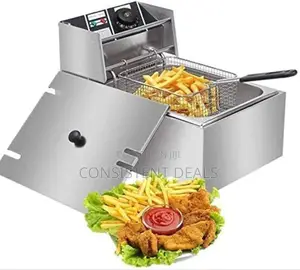 Hoffman 6litres Stainless Steel Deep Fryer