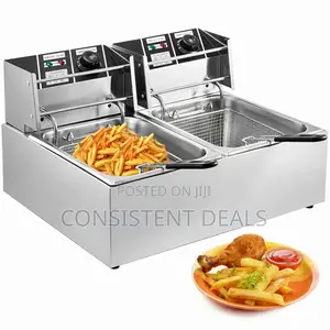 Pixel 12litres Double Deep Fryer