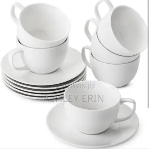 12pcs Tea Cups and Saucers