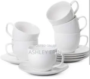 12pcs Tea Cups and Saucers