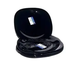 12pcs Luminarc Carine Black Dinner Side Plates