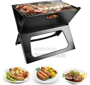 Sturdy Smokeless Portable BBQ Charcoal Grill