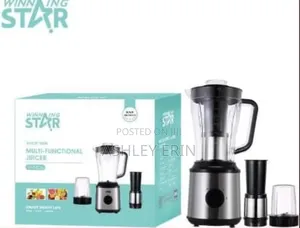 Winning Star 3in1multifunctinal Electric Blender Juicer