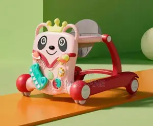 Cartoon Design Baby Seat/ Walker With Music