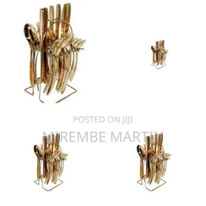 Brand Gold Cutlery Holder