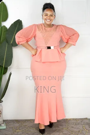 Classy Maxi Dress Pink