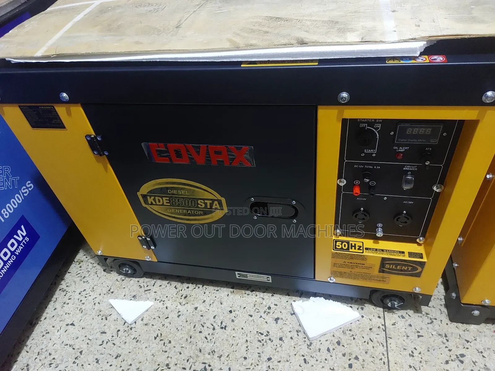 Covax / Kipor 10kva Silent Auto DIESEL GE