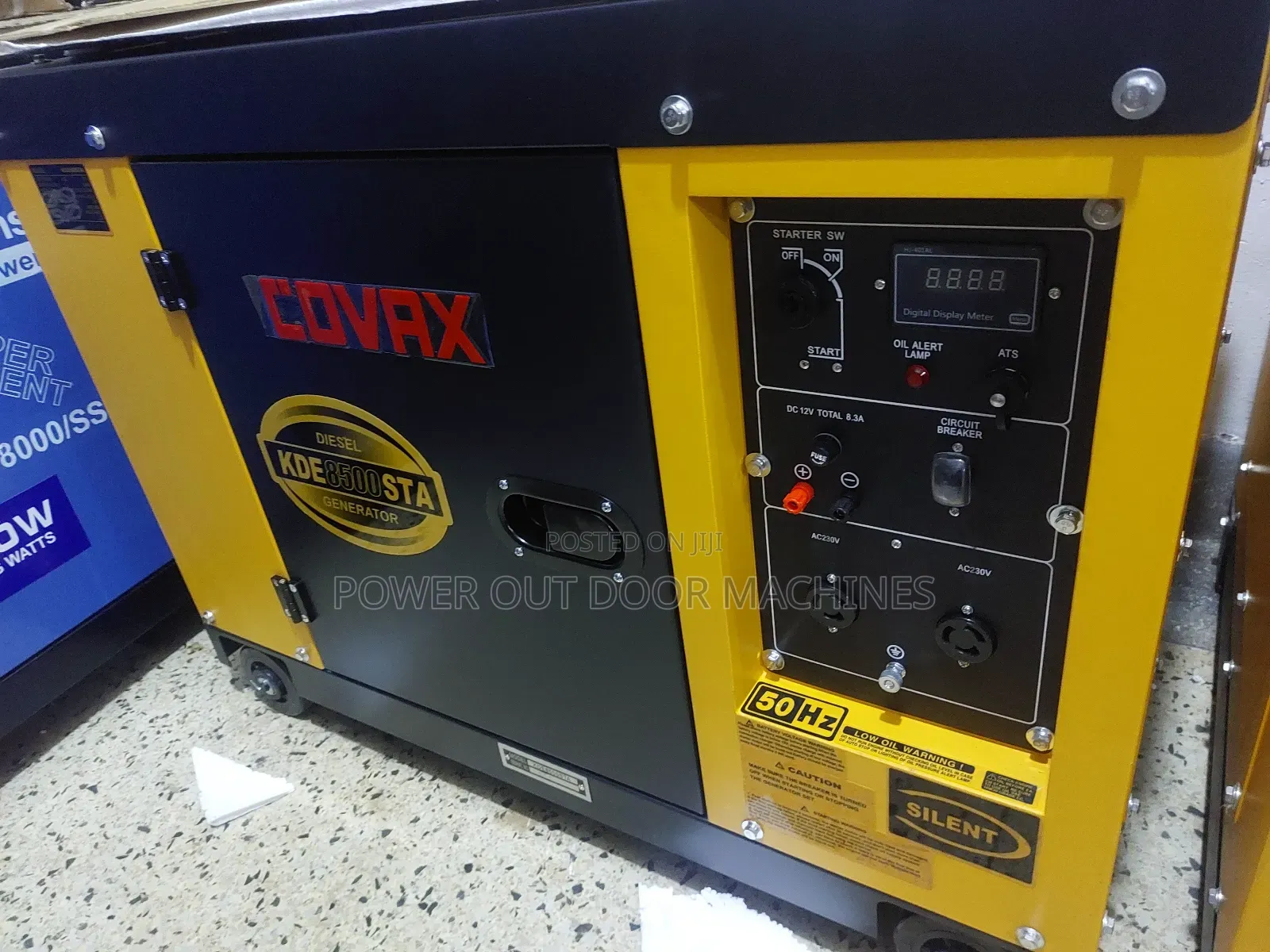 Covax / Kipor 10kva Silent Auto DIESEL GE
