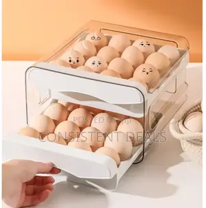Double Layer Eggs Storage Box