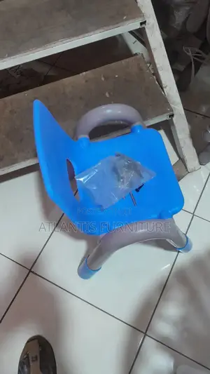 Light Blue Children's Plastic Chair