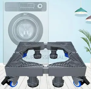 Adjustable Washer Dryer Pedestal With Wheels