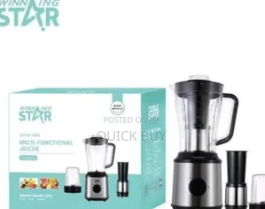 Quality Heavy Duty Winning Star 3in1 Electric Blender/Juicer