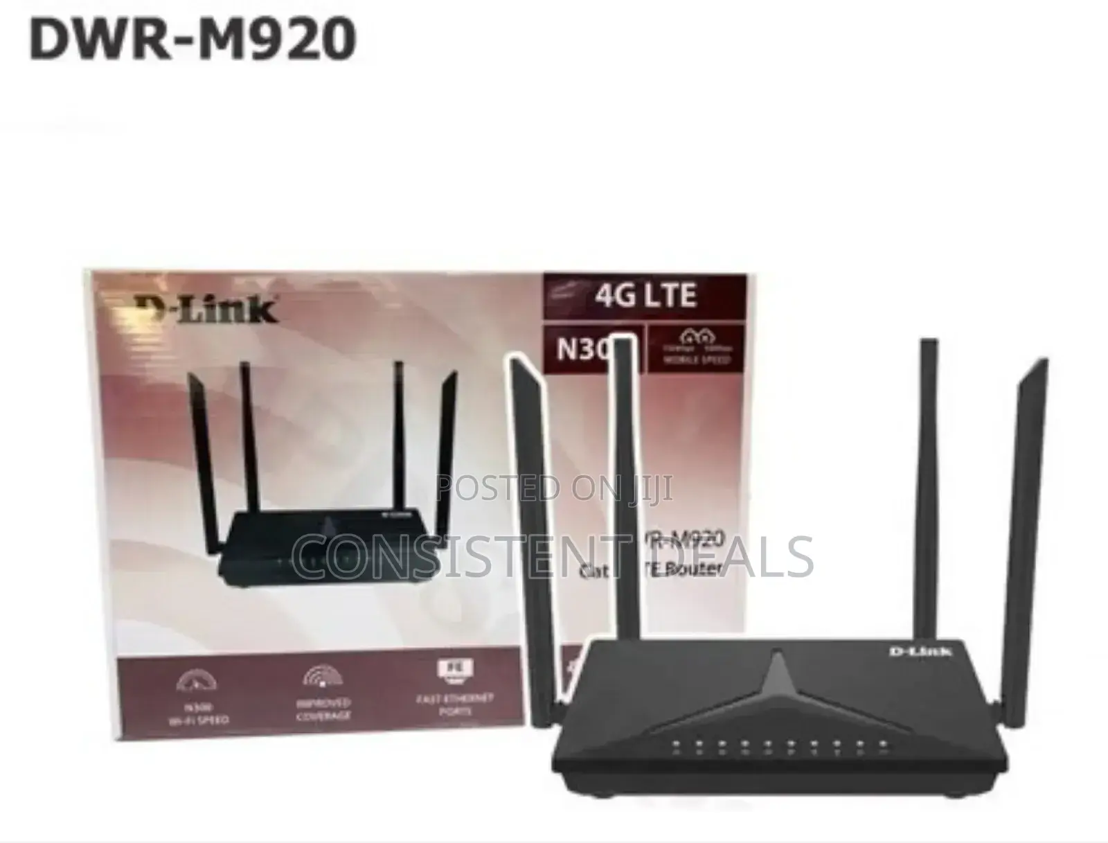 D-Link DWR-M920 4G LTE N300 Sim Card Router