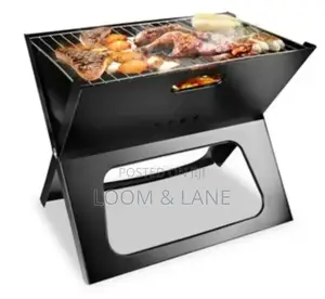 Portable Charcoal Barbecue Grill Smoker