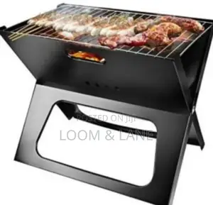 Portable Charcoal Barbecue Grill Smoker