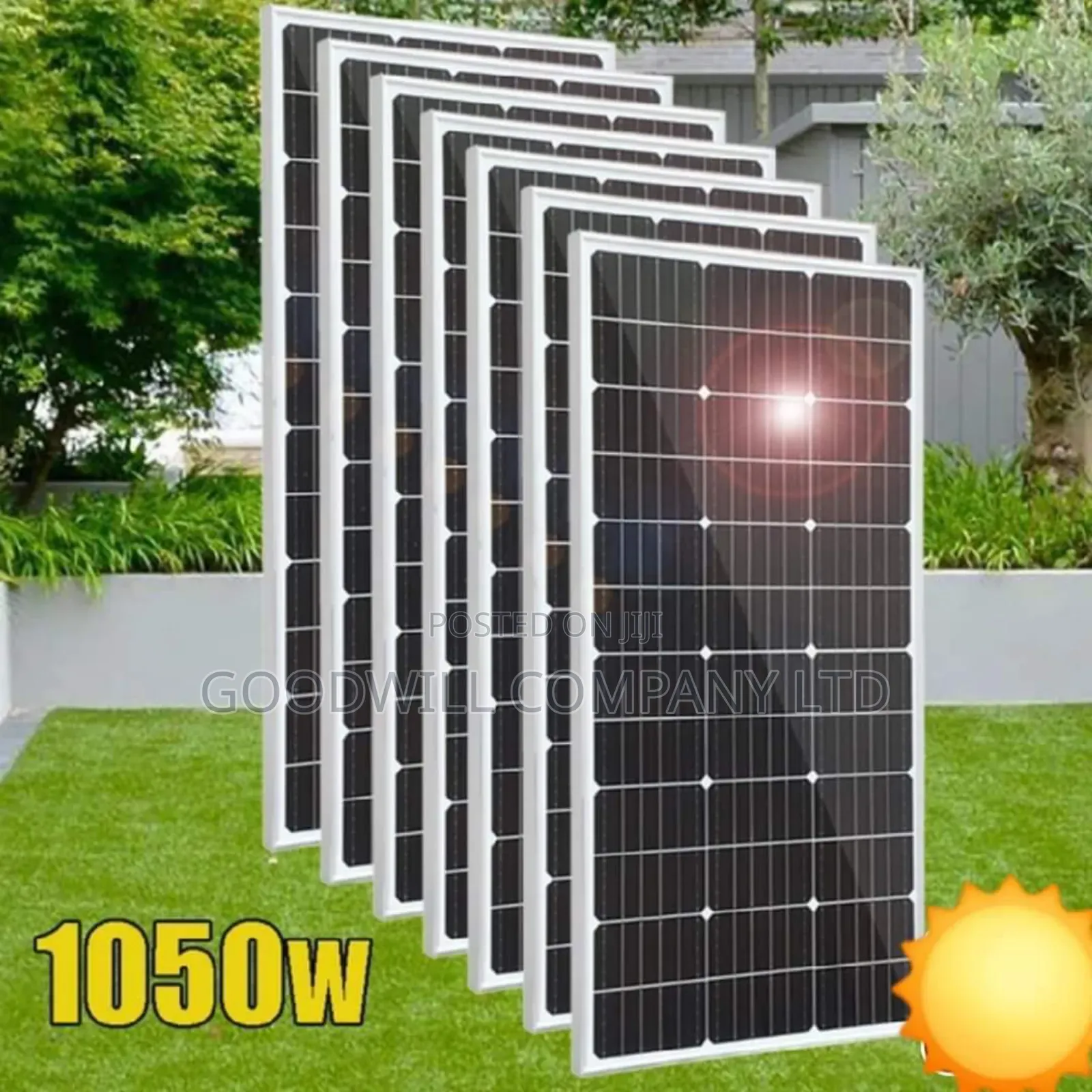 160w Many Solar Panels