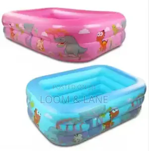 Three Ring Kids' Rectangular Pool
