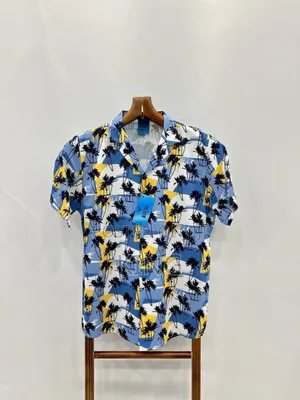 Blue Palm Vin Shirt