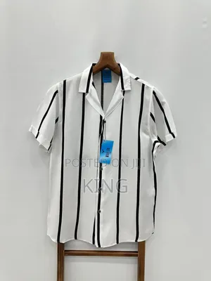 Black White Striped Shirt