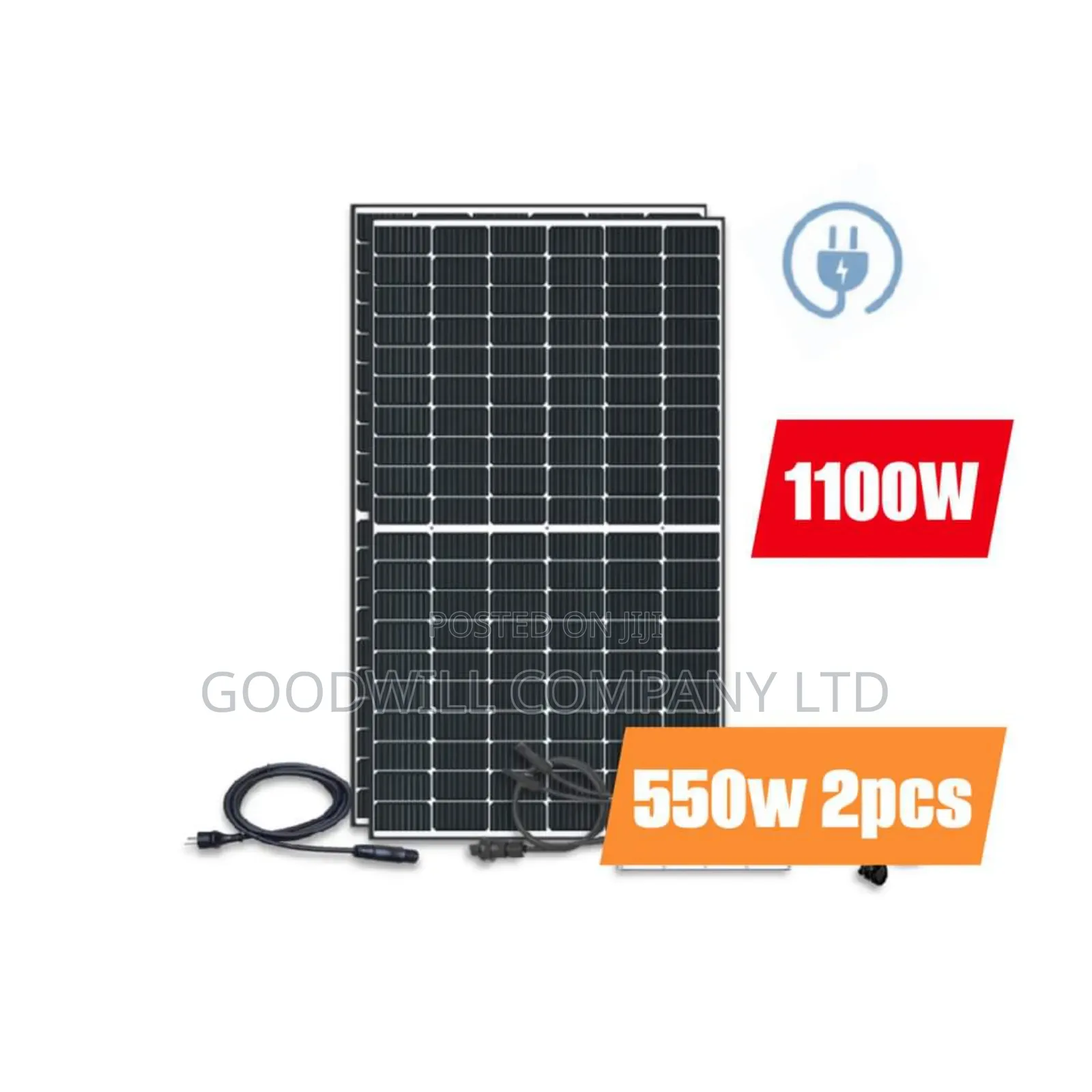 1100w Solar Panels/ 550w Solar 2pcs