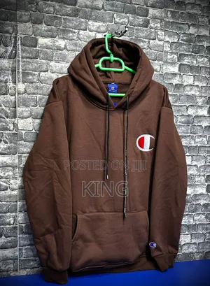 Champion Brown Hoodie Jumper