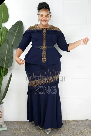 Tracen Design Navy Blue Dress