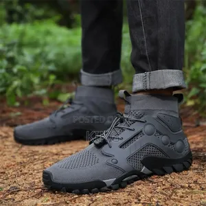Grey Boots Sneakers