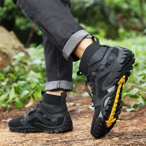 Black Hike Sneakers
