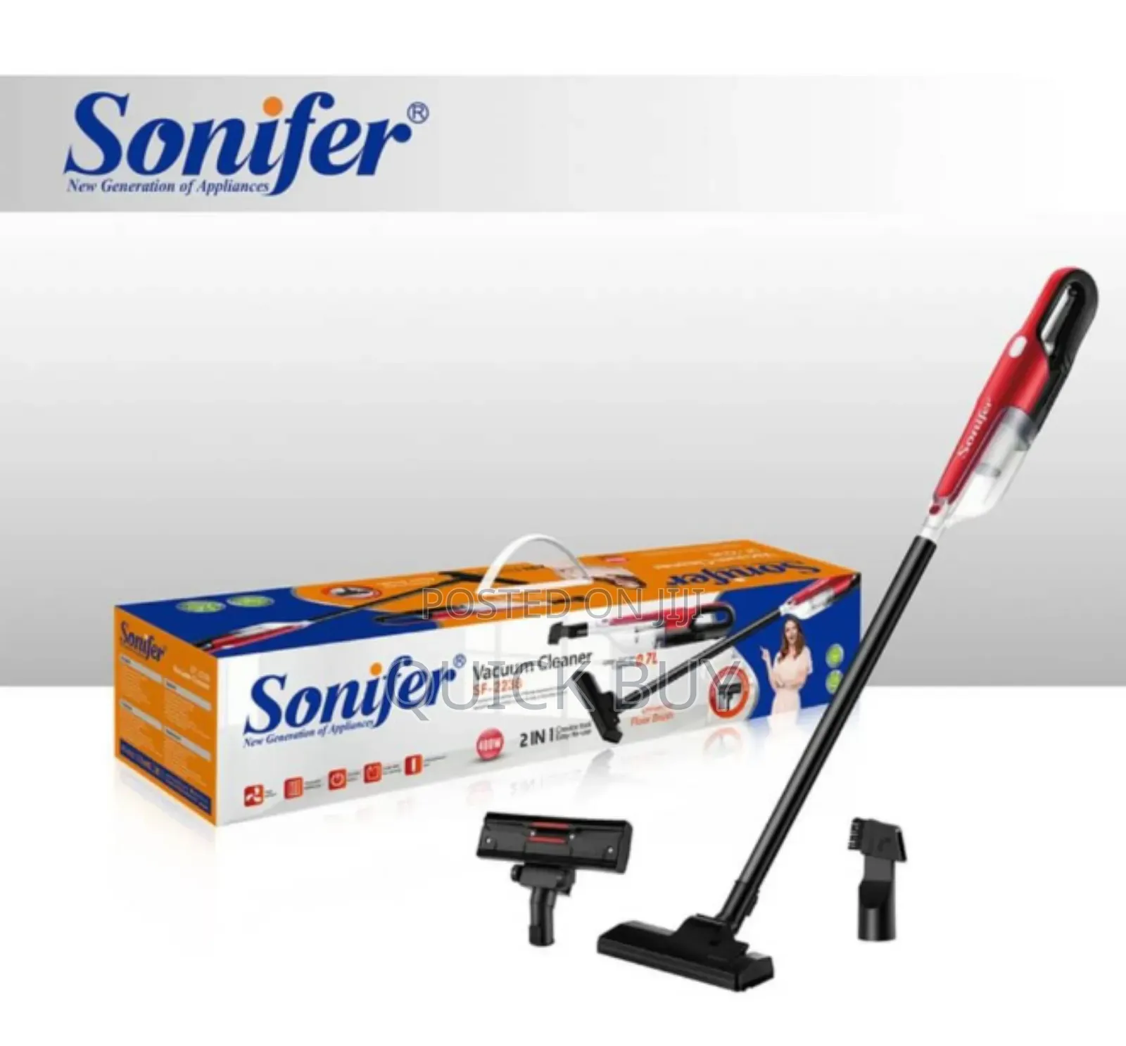 Premium Quality Sonifer 2 in 1 Handy Vacuum Cleaner