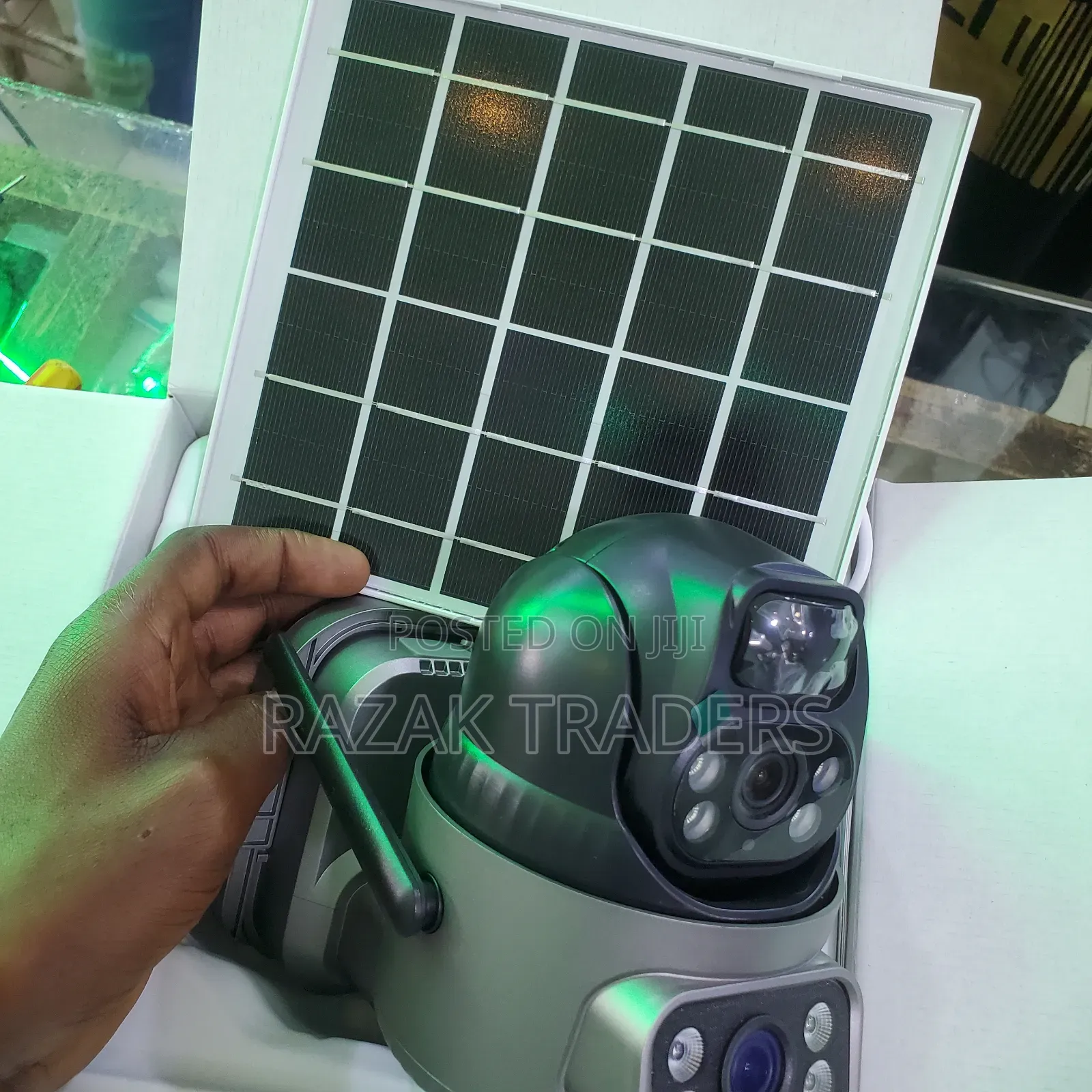 Solar Camera Night Vision CCTV Camera 360 Outdoor