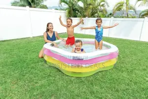 Intex 73x71x21 Inch Summer Colours Swimming Pool