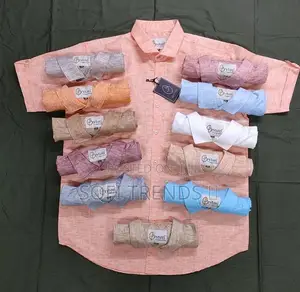 Gents Plain Linen Shirts