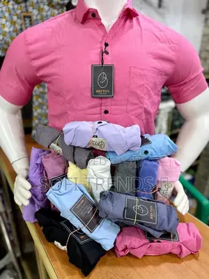 Gents Plain Linen Shirts