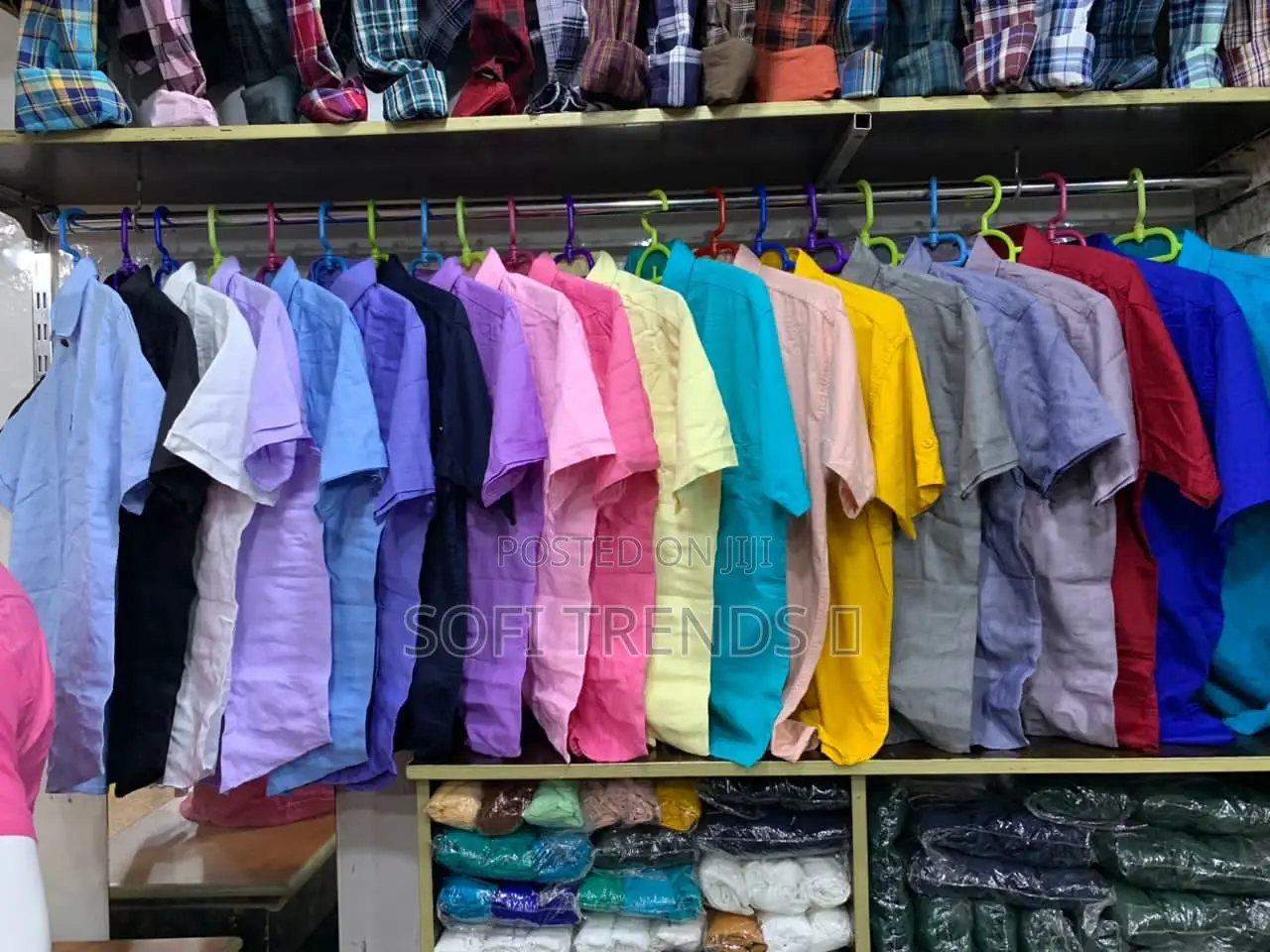 Gents Plain Linen Shirts