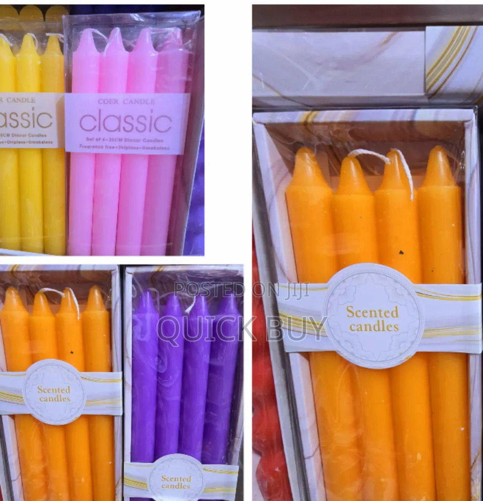 Elegant Scented Candles Durable