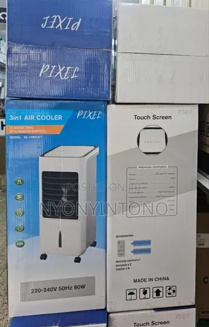 Pixel 3 in 1 7L Air Cooler With Touch Control Panel