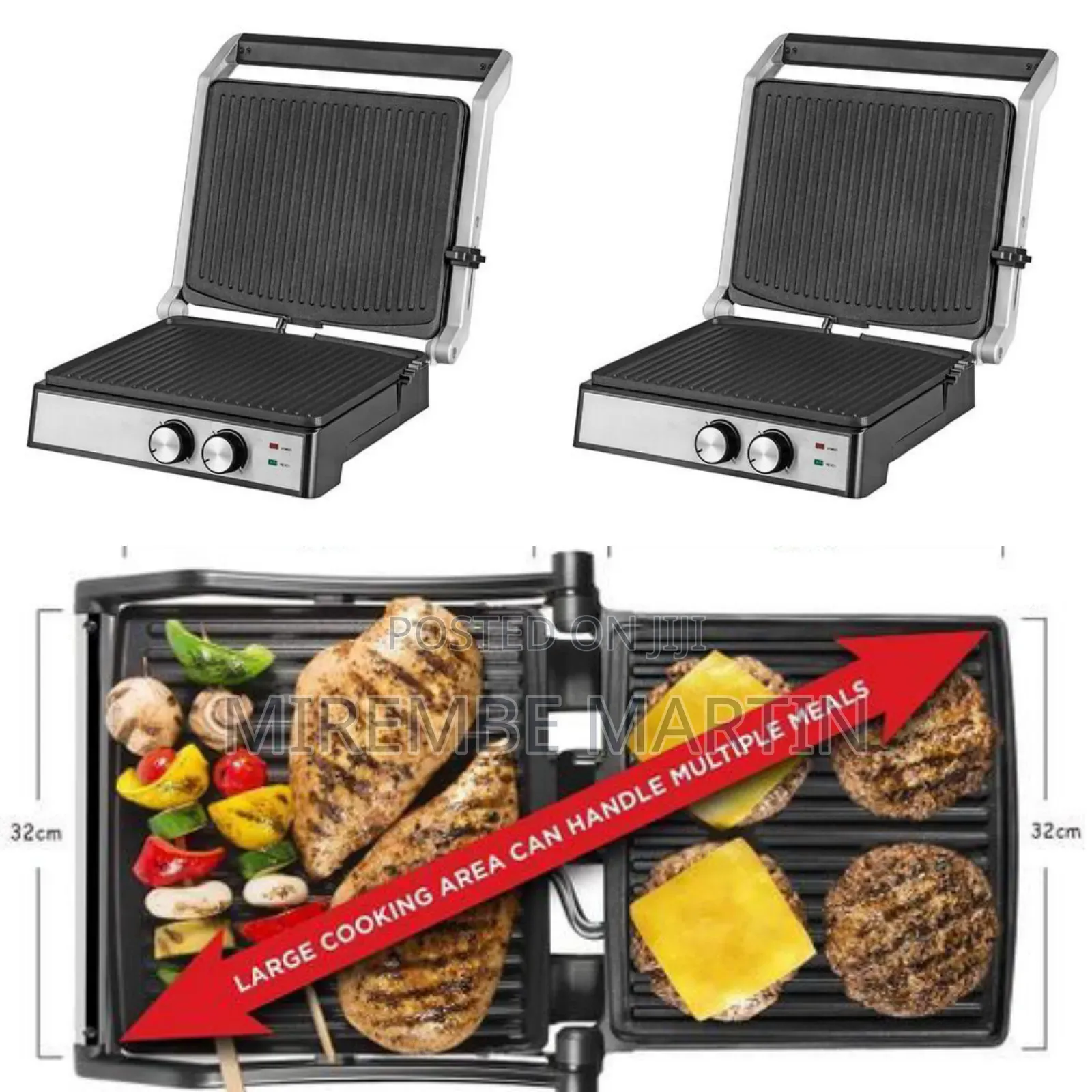 Electric BBQ Grill Press