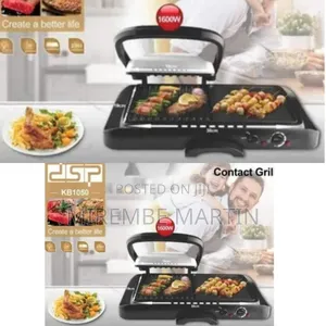 Electric 2 in 1 BBQ Grill Press
