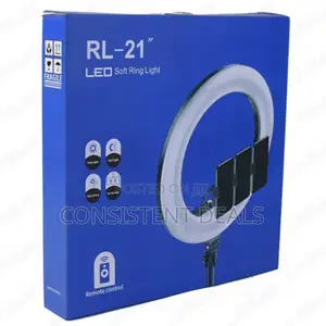 RL 21" Ring Light With Tripod and Remote