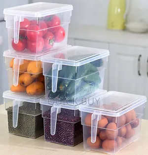 Premium Transparent Sealable Fridge Storage Containers