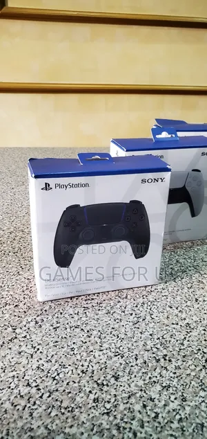 Sony Play Station 5 Game Pads Black in Color