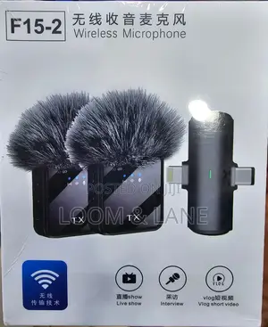 F15-2 Collar Clip Wireless Microphone