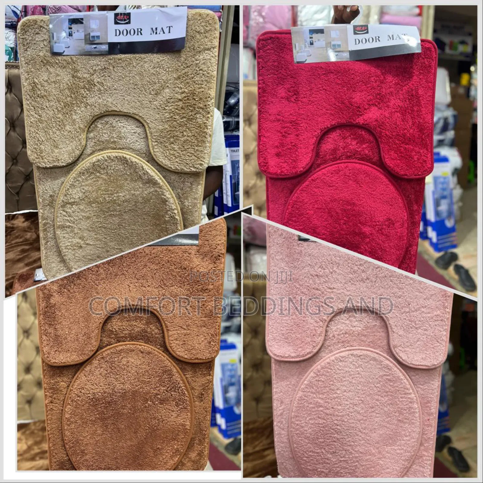 Toilet Mat Set