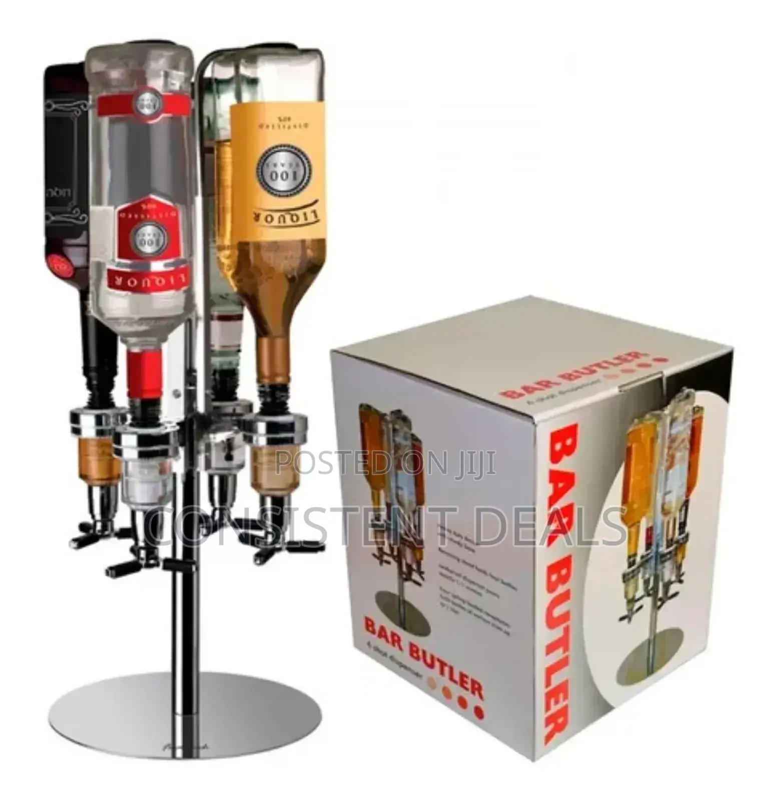 4 Shot Bar Butler Dispenser