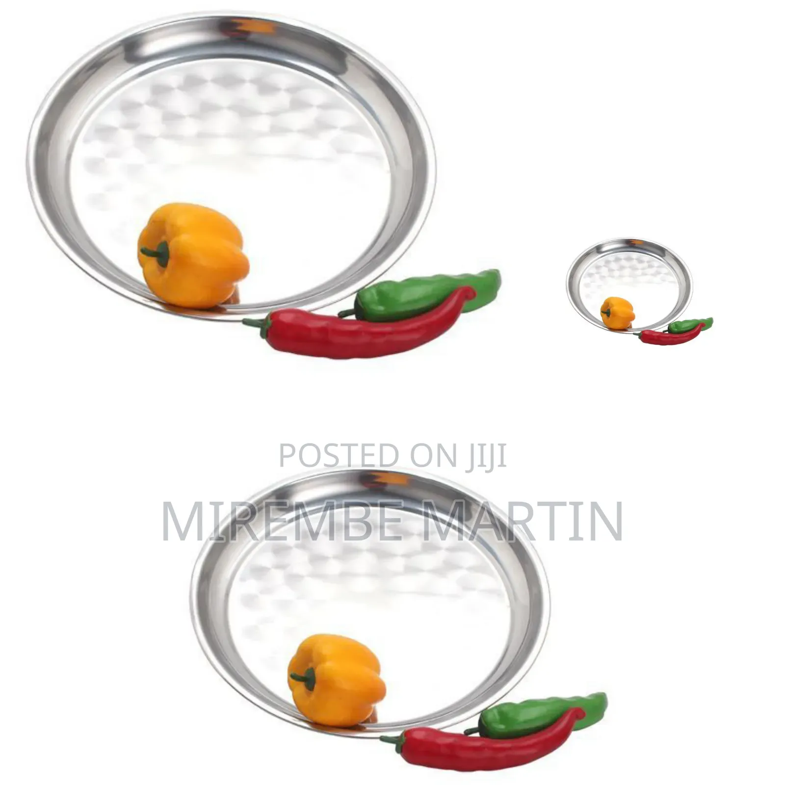 Round Stainless Tray